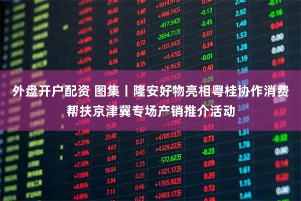 外盘开户配资 图集丨隆安好物亮相粤桂协作消费帮扶京津冀专场产销推介活动